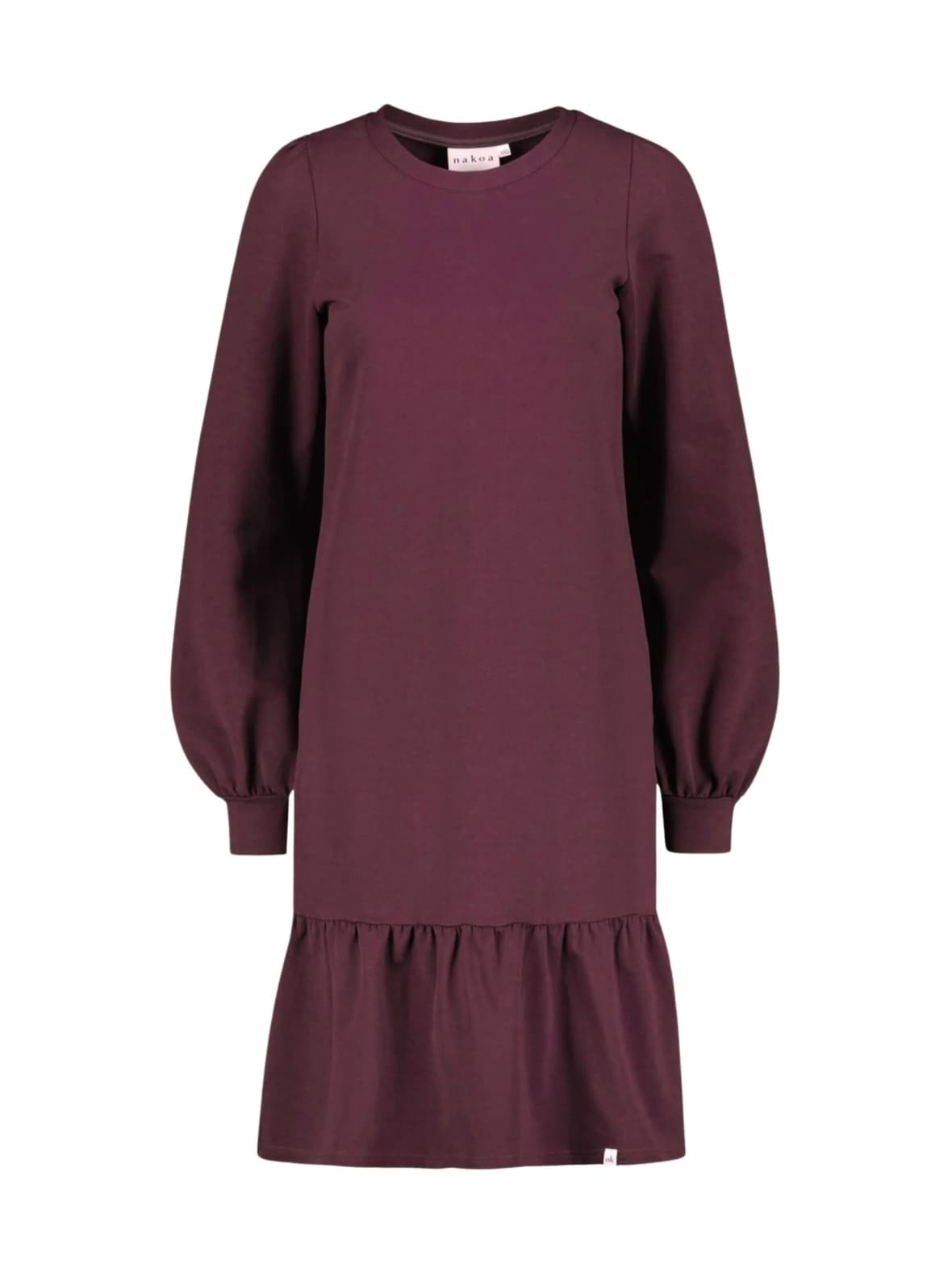 Poppy dress, burgundy