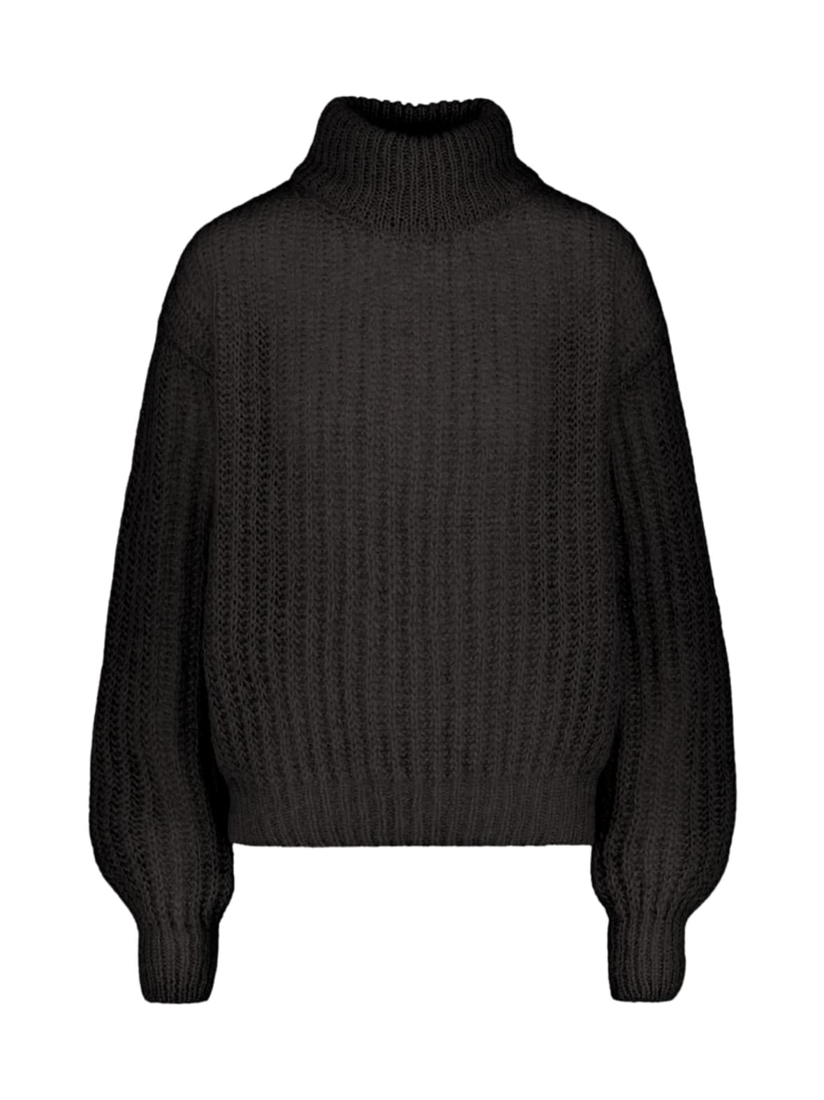 Robin mohair knit, black