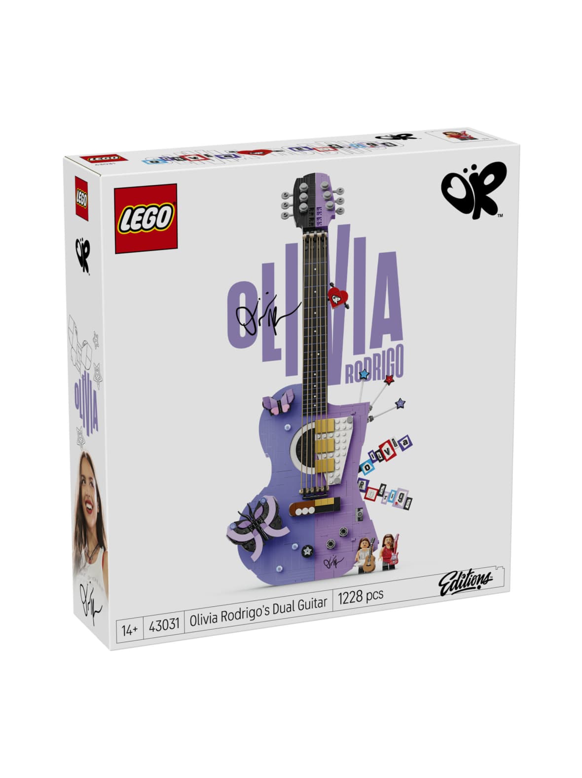 Lego editions music olivia rodrigon kitara 43031