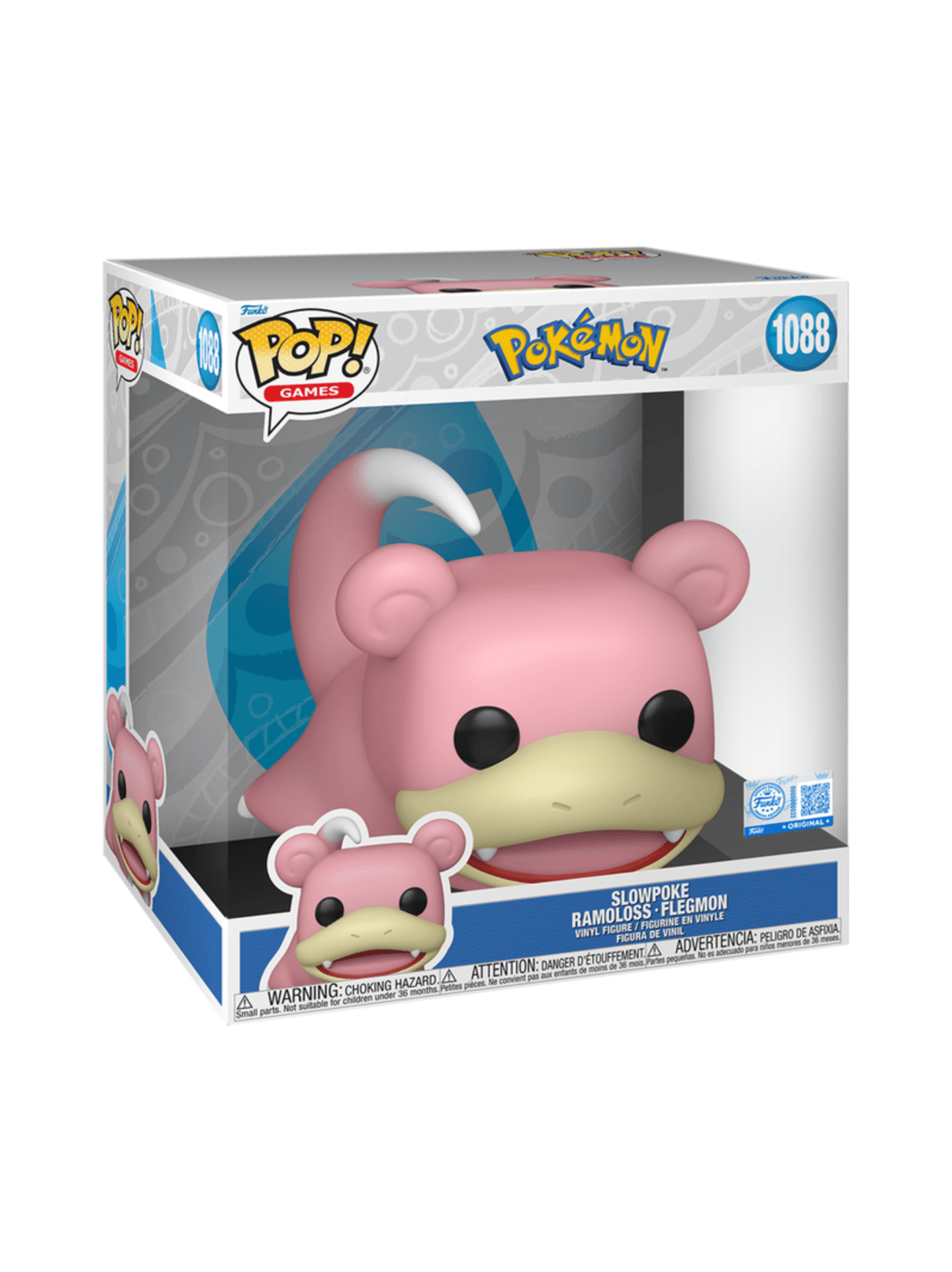 Funko pop! jumbo vinyylihahmo: pokemon - slowpoke