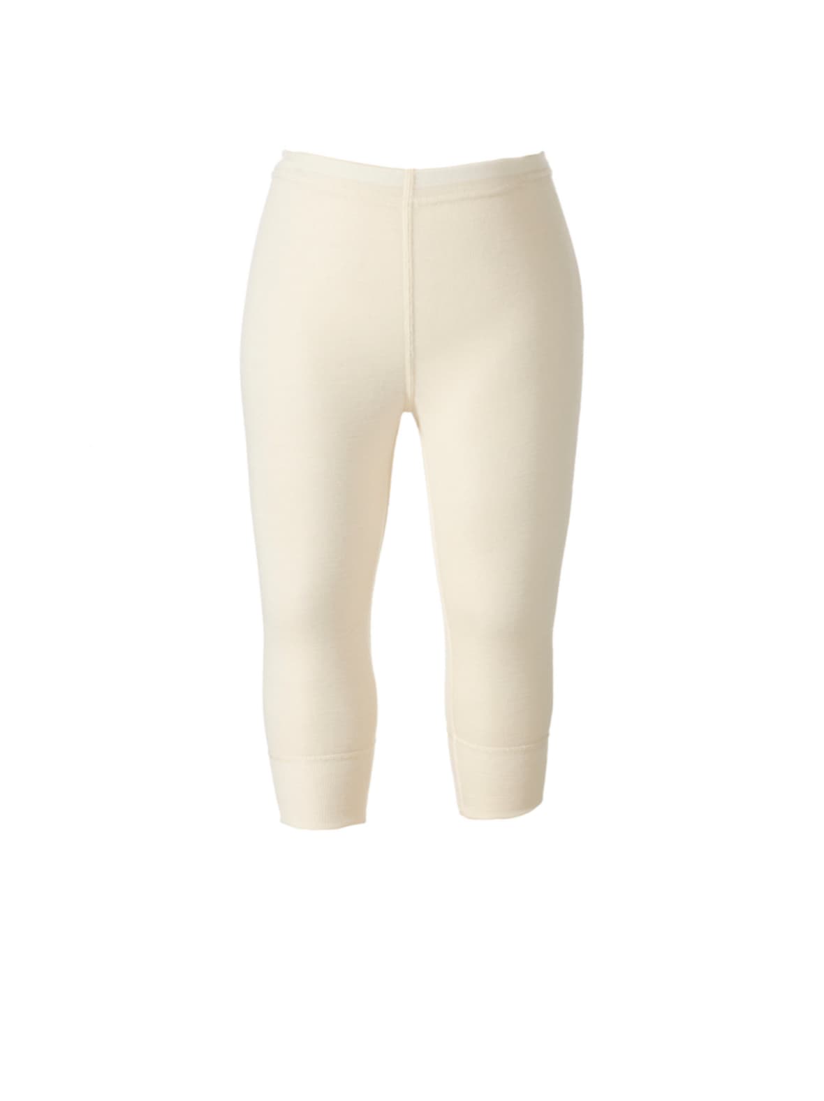 Ruskovilla alushousut  silkkivilla valkoinen