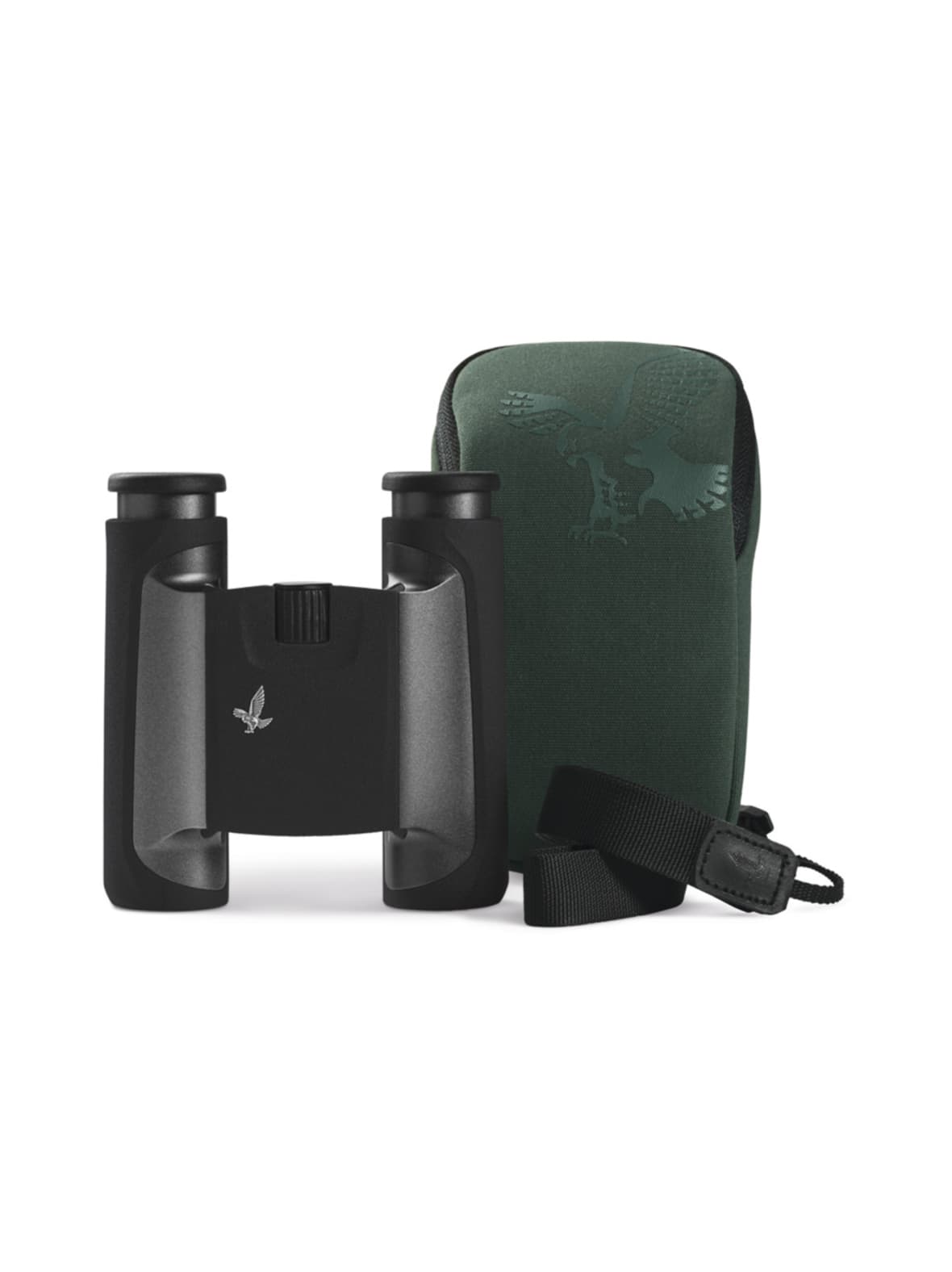 Swarovski cl pocket 8x25 kiikarit - musta + wild nature varustesetti