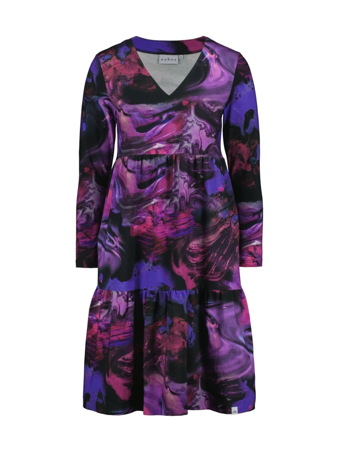 Amélie dress kerrosmekko, marble