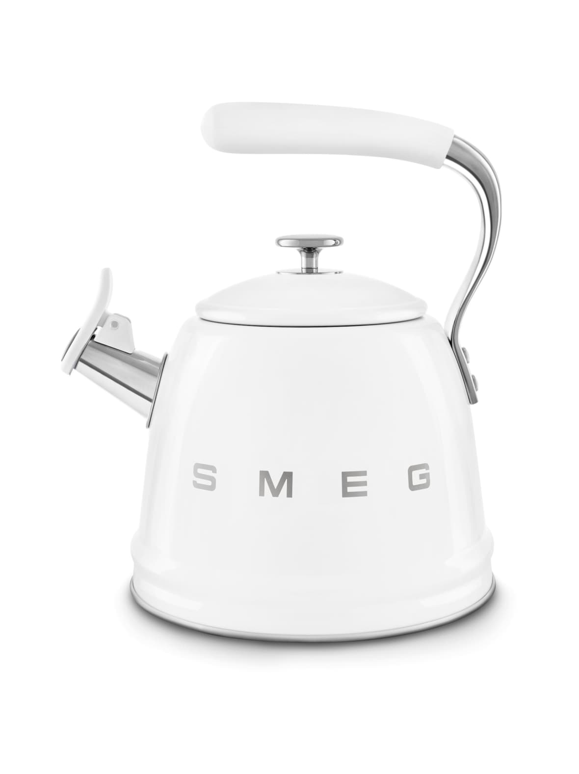 Smeg viheltävä vesipannu wkf01wh, valkoinen