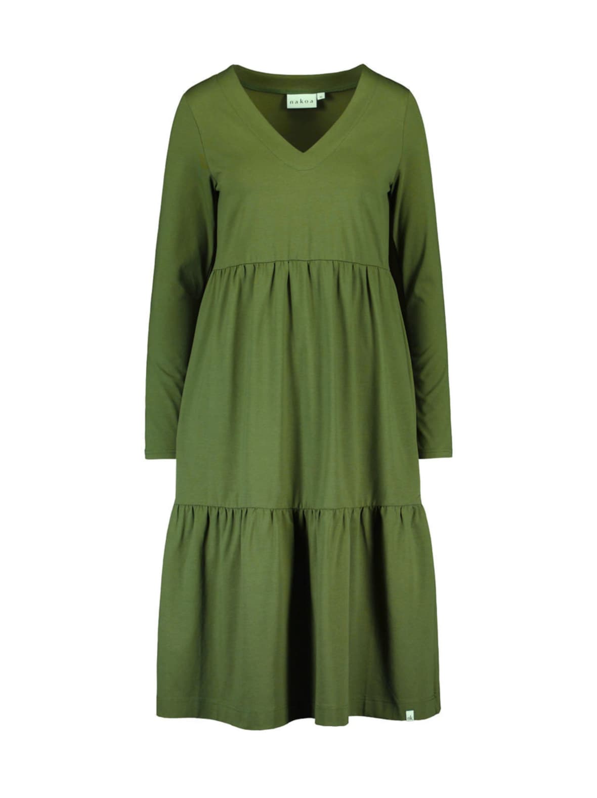 Amélie dress kerrosmekko, chive