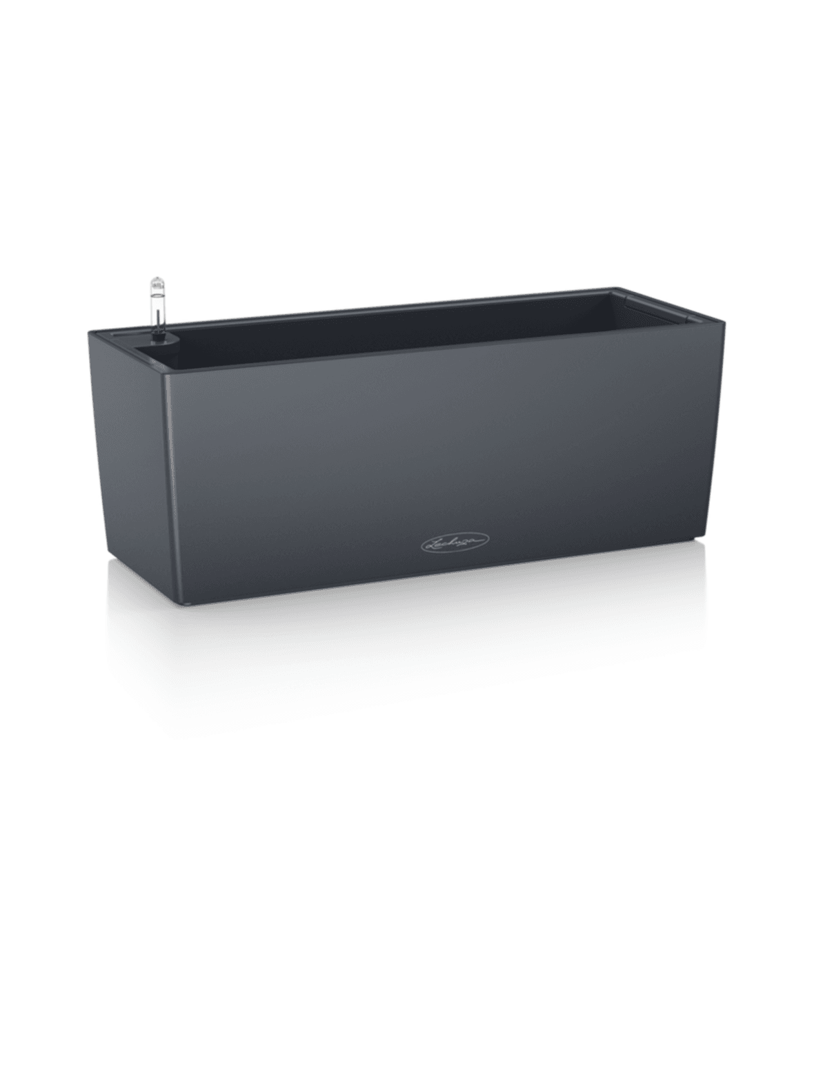 Trend balconera color tummaharmaa 2xparvekeruukku 50x19cm, korkeus 19cm