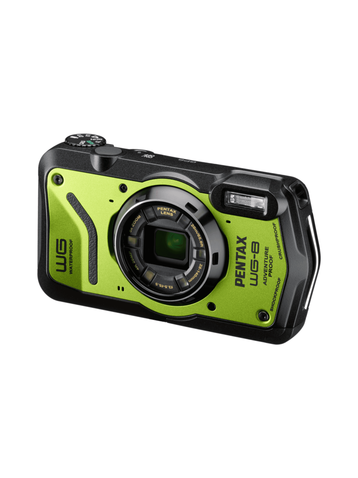 Pentax wg-8 -vedenkestävä digikamera - vihreä