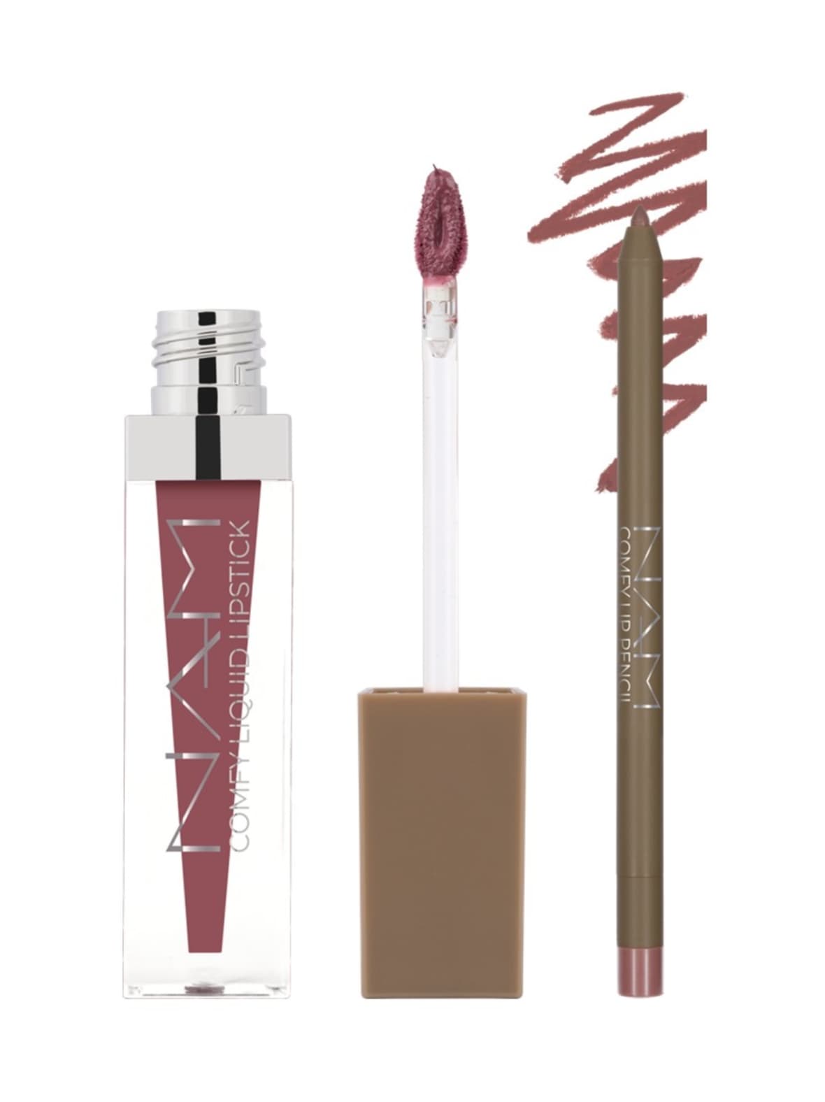 Comfy lip duo -huulipuna ja rajauskynä 2 tuotetta
