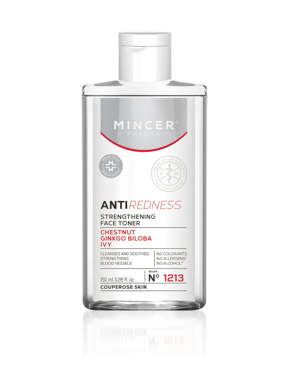 Antiredness strengthening face toner -rauhoittava kasvovesi 150ml