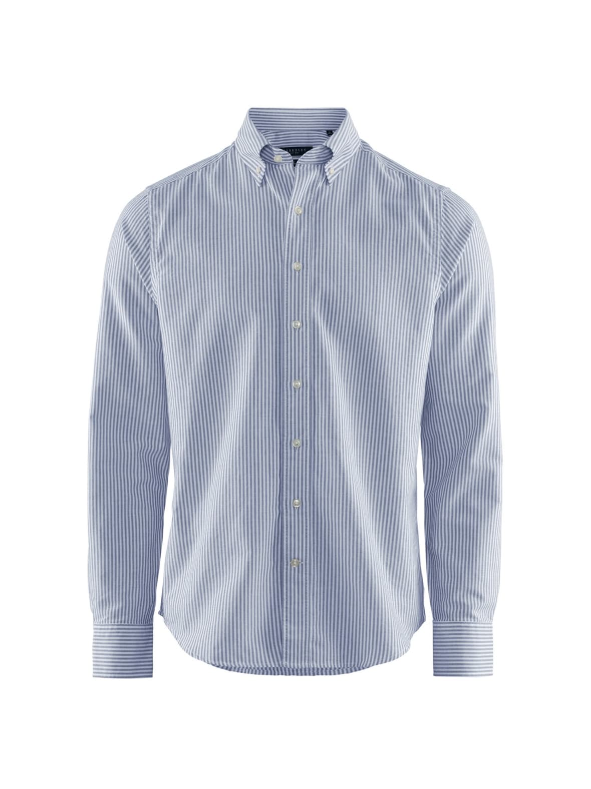 Porto oxford stripe tailored fit -kauluspaita