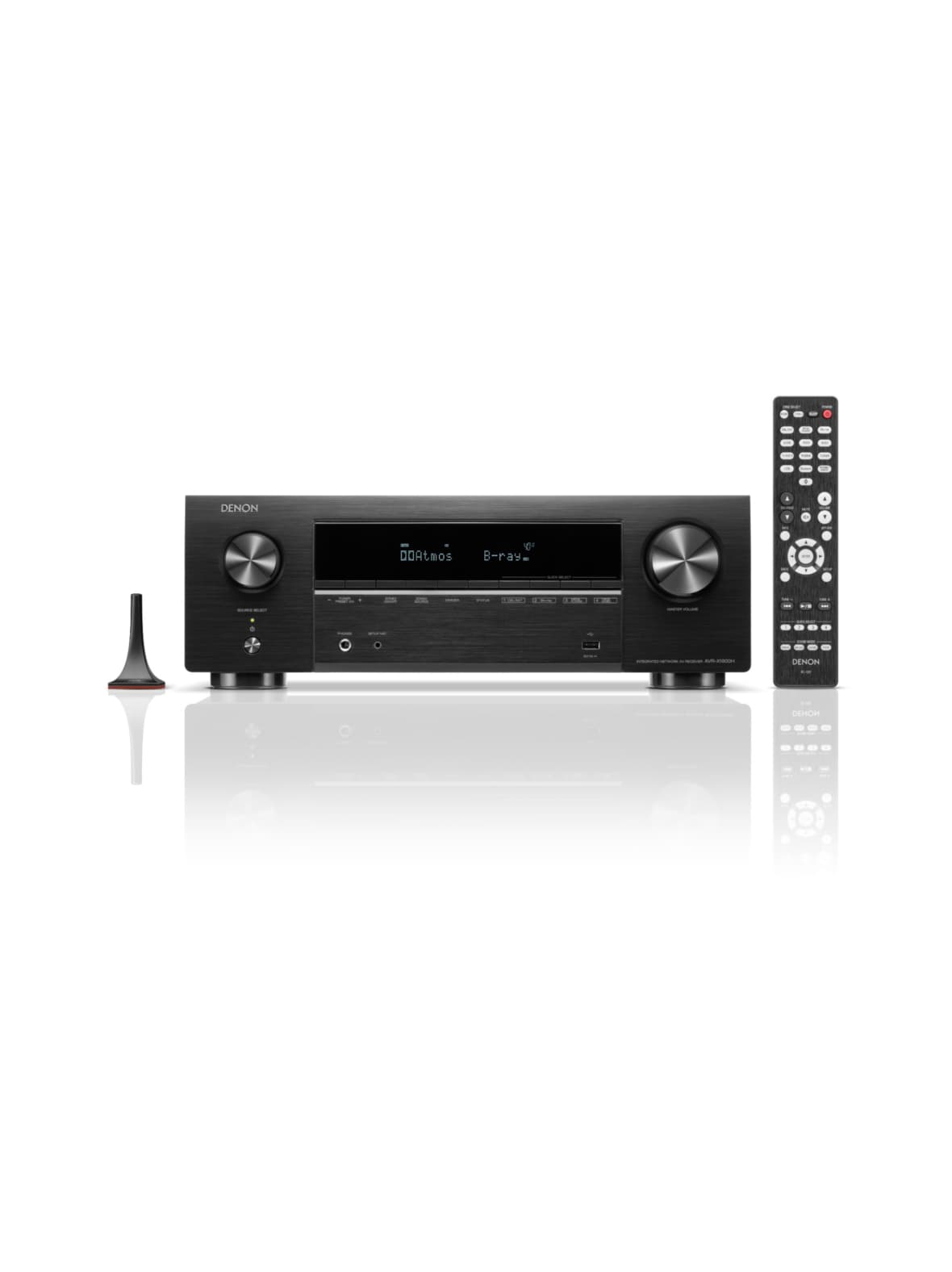 Denon avr-x1800h 7.2 heos 8k av-viritinvahvistin