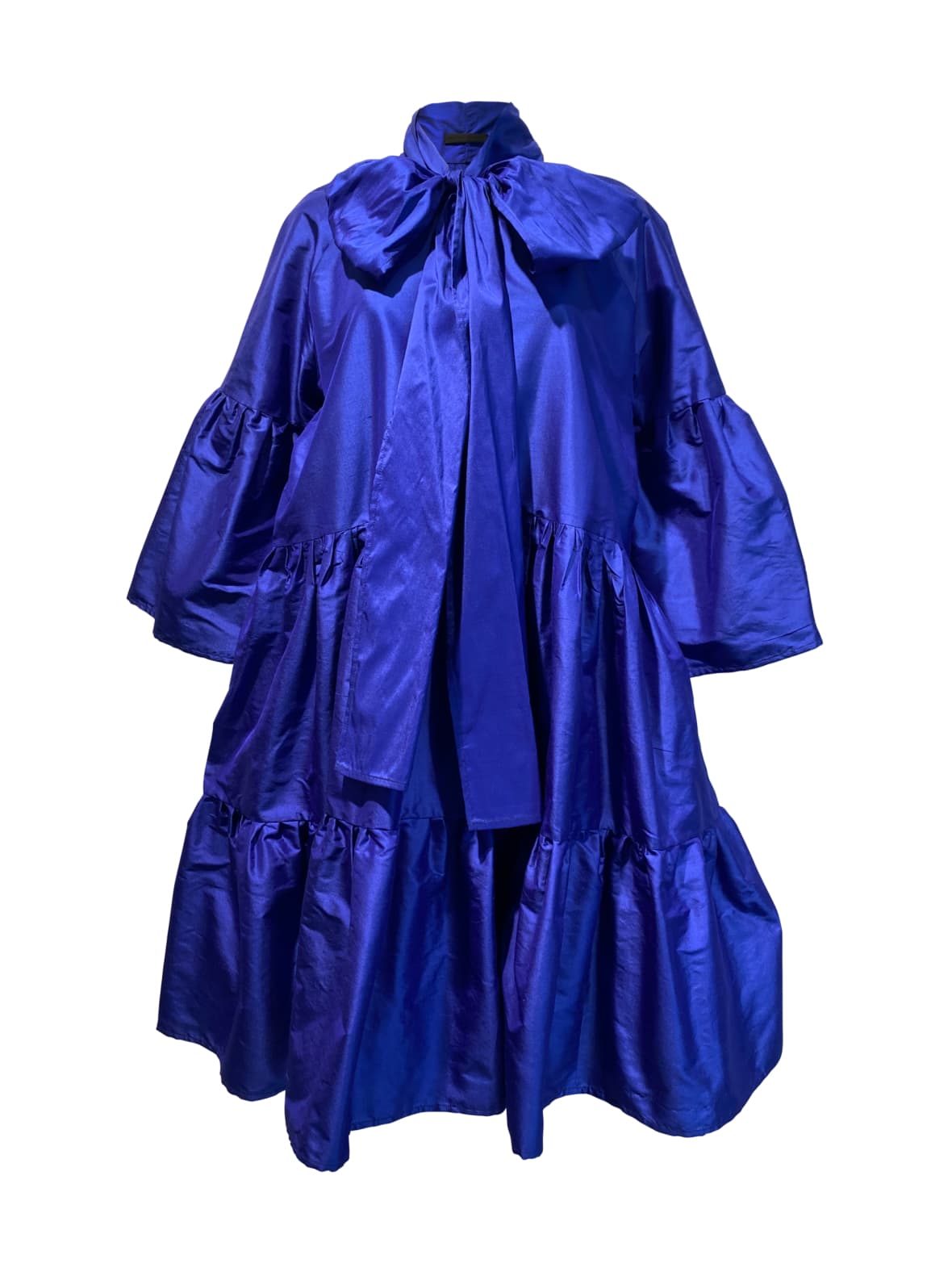 Lush- silkkimekko rusettikauluksella, sininen