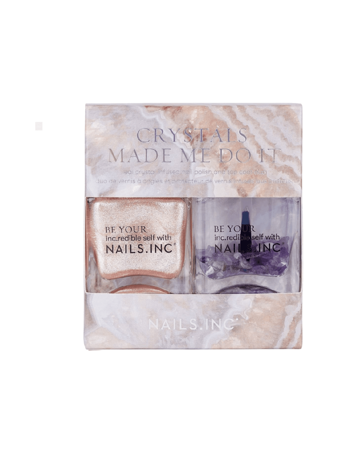 Crystals made me do it -kynsilakkapakkaus 2x14ml