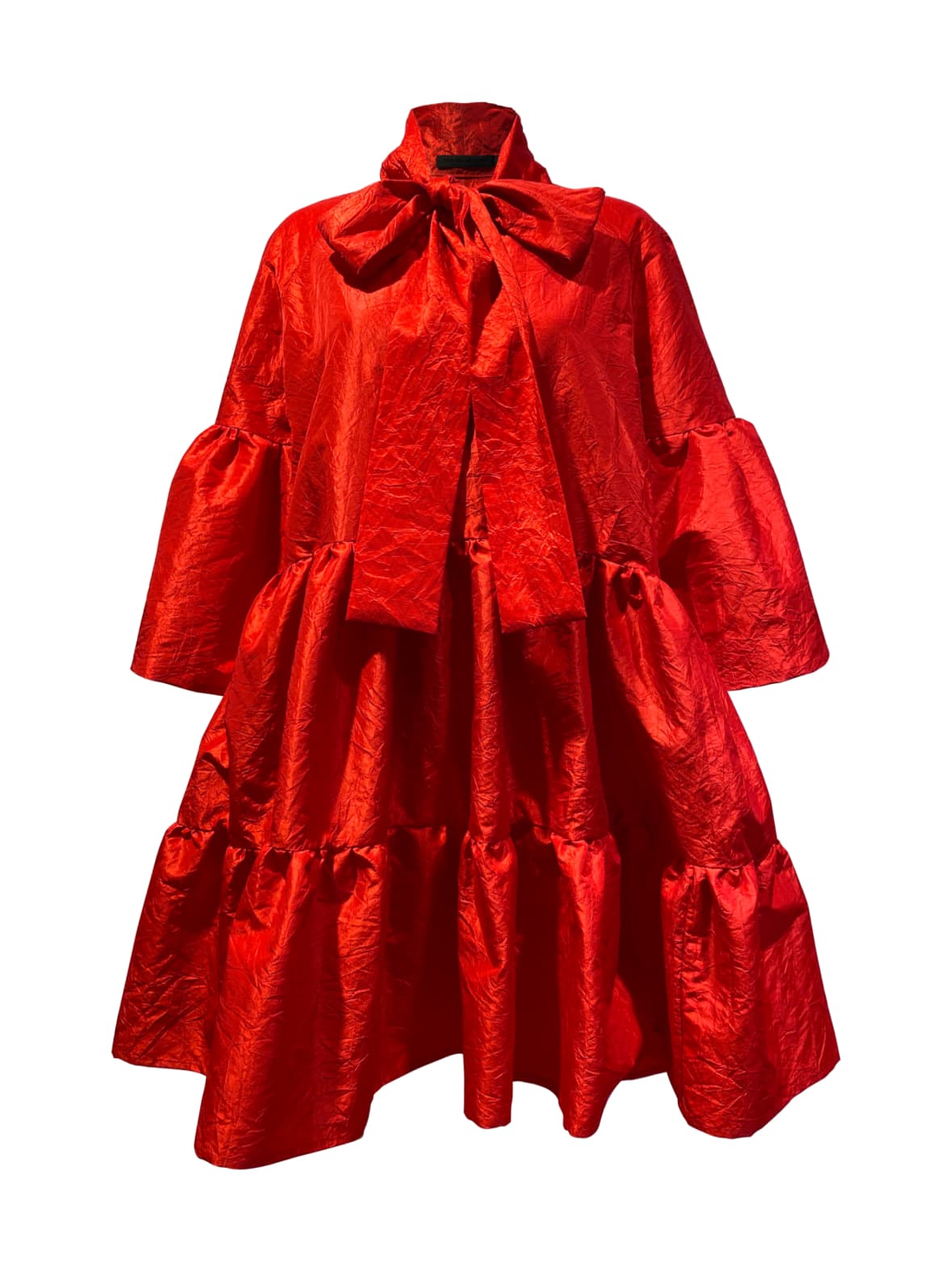 Lush- mekko rusettikauluksella, punainen