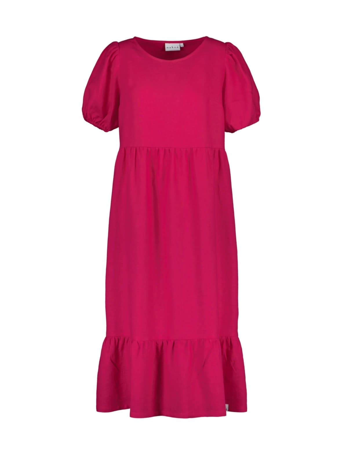Astrid dress, pink peacock