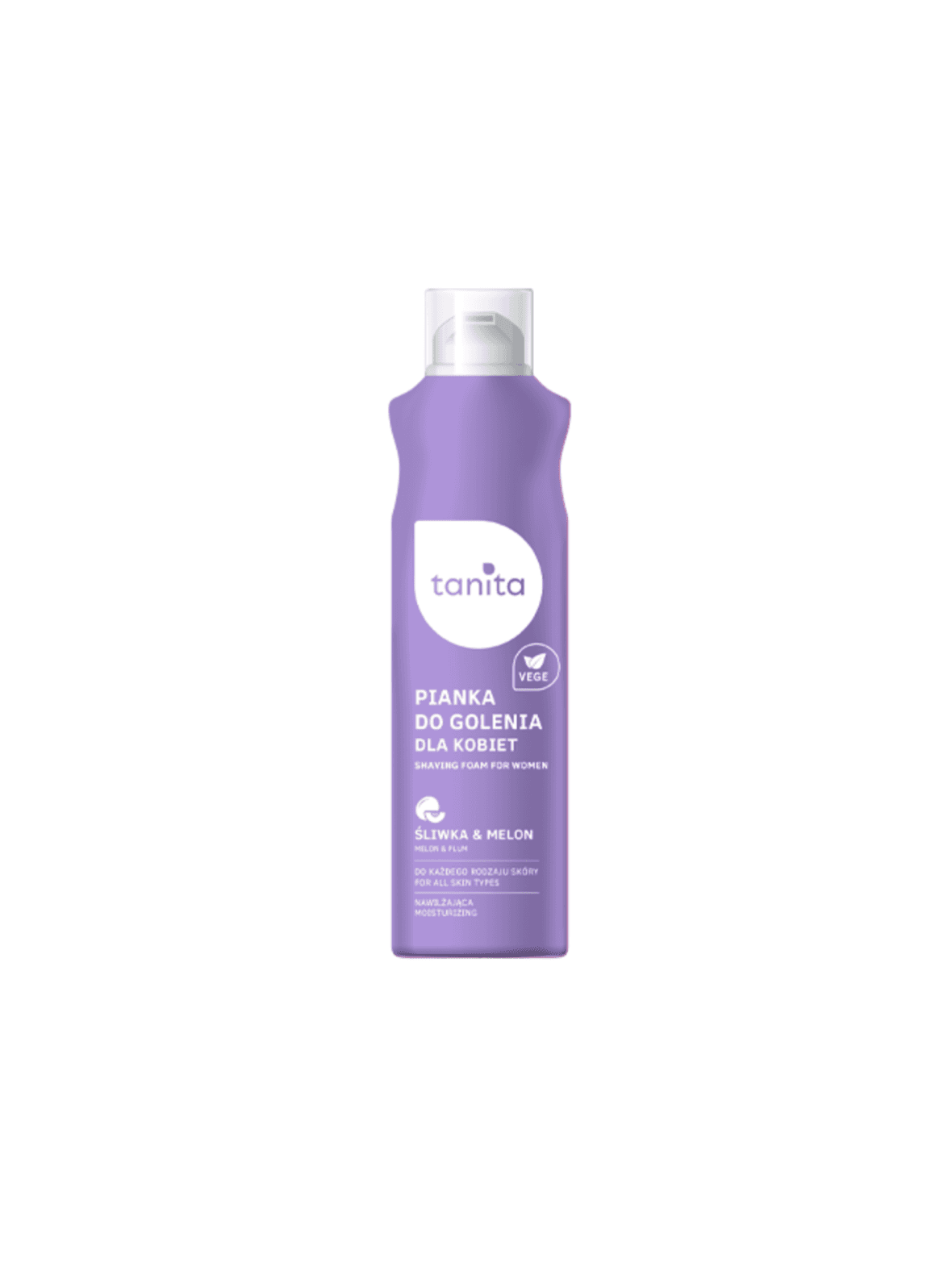 Shaving foam for women plum&melon -ihokarvanajovaahto 200ml