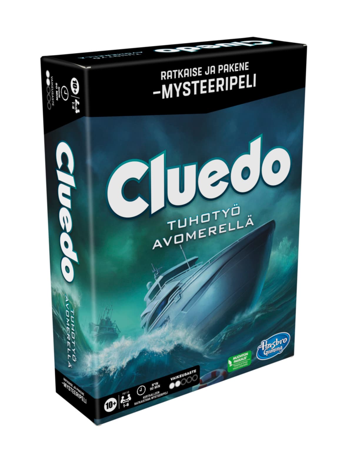 Cluedo escape lautapeli katastrofi jahdilla (suomenkielinen)