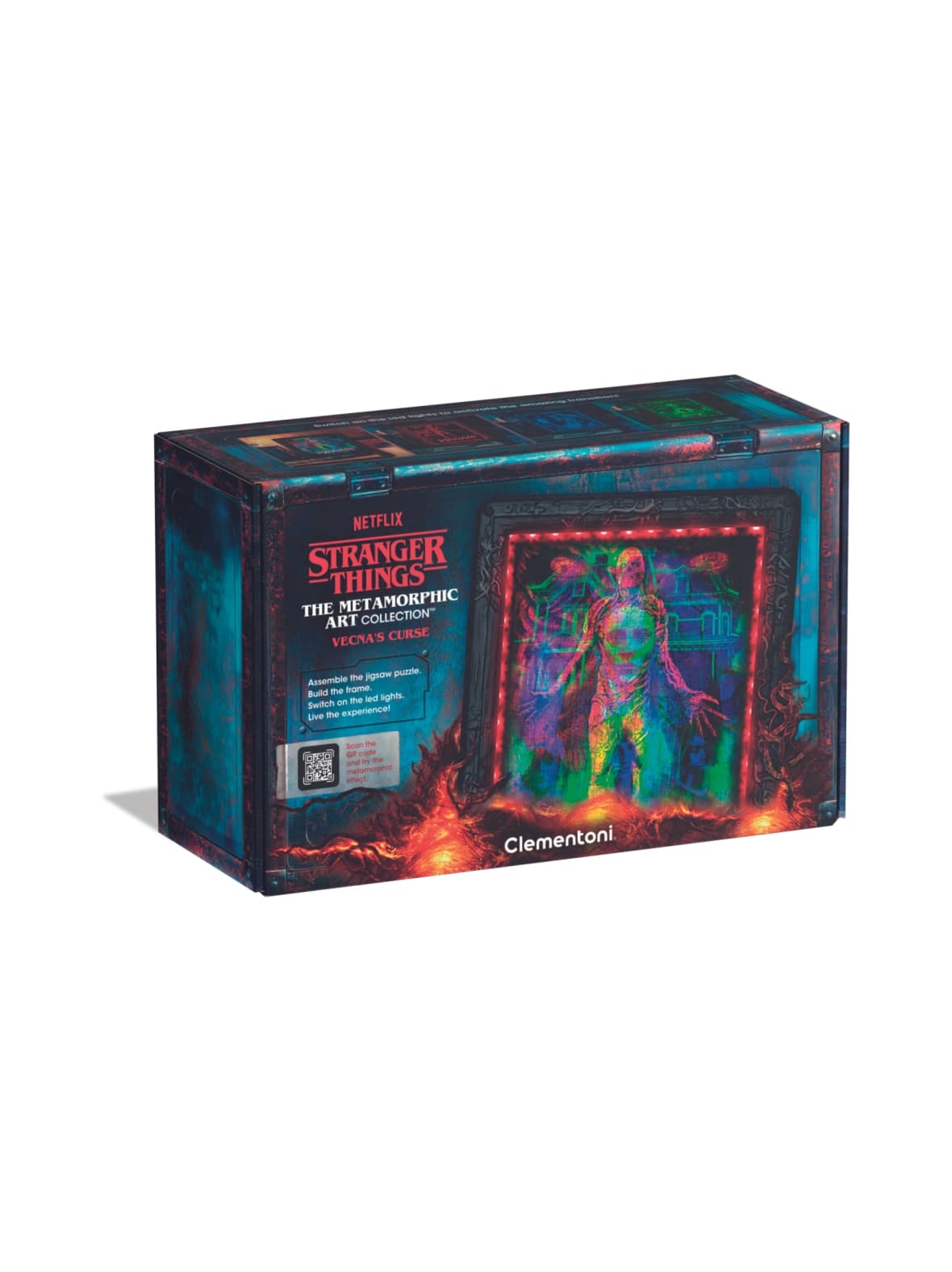 Clementoni stranger things vecna palapeli 520 kpl metamorfinen