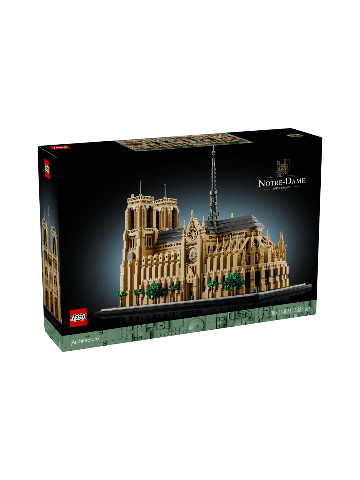 Lego architecture notre-dame pariisissa 21061