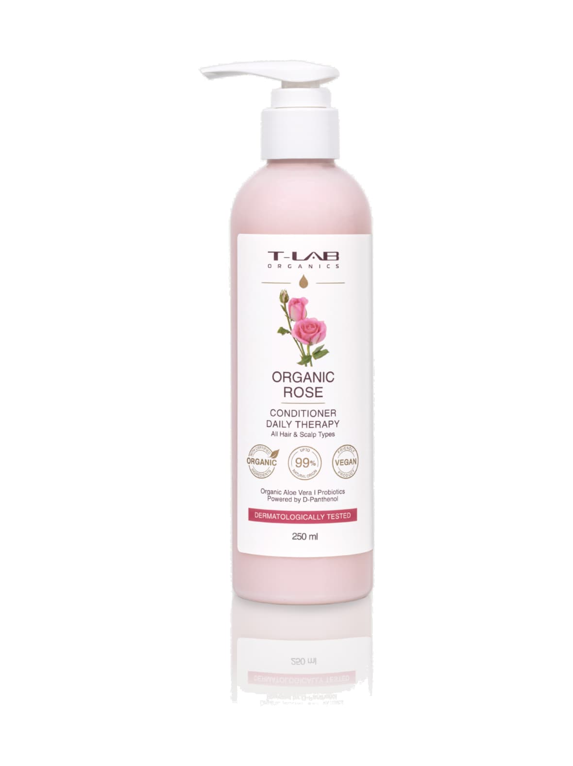 Organic rose daily therapy conditoner -hoitoaine kaikille hiustyypeille 250ml