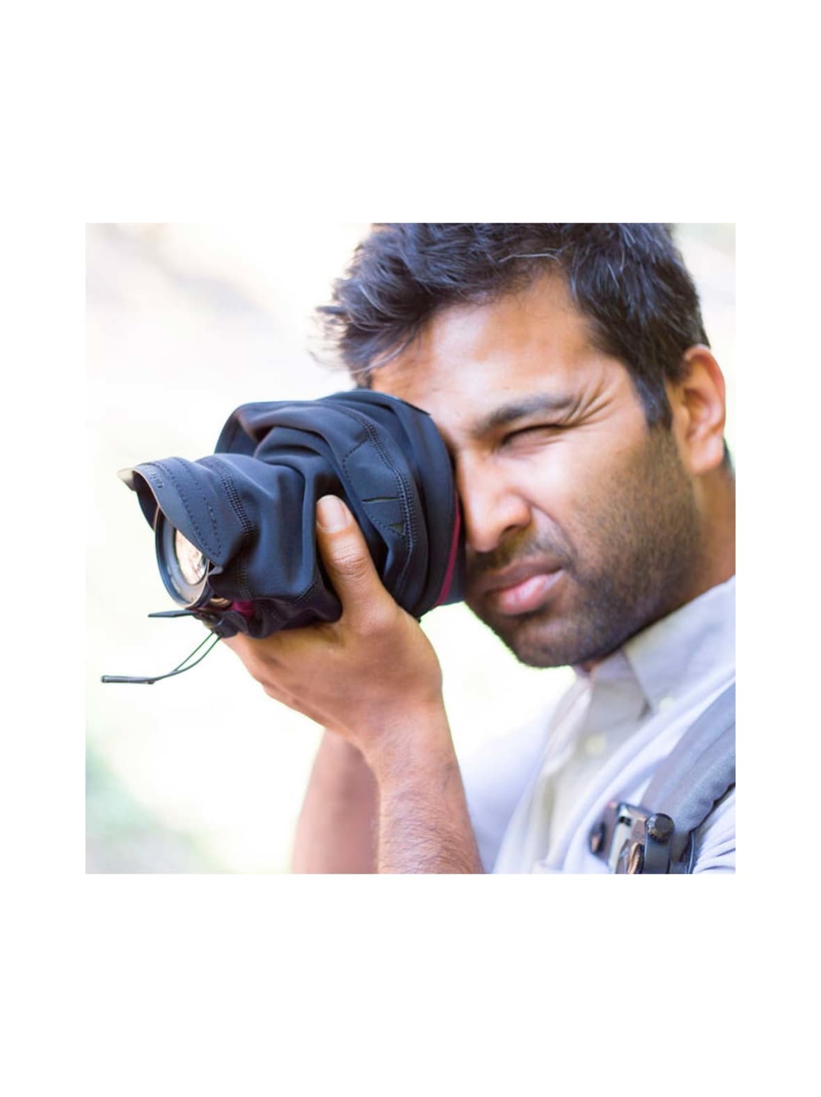 Peak design shell sadesuoja kameralle - keskikoko