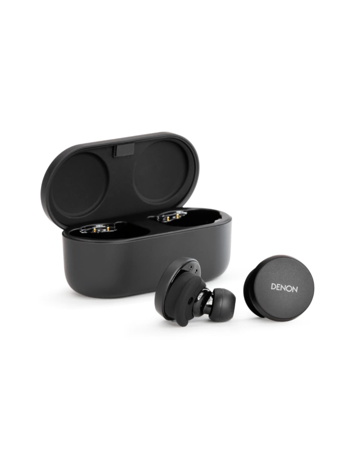 Denon perl ah-c10pl langattomat vastamelunappikuulokkeet, musta