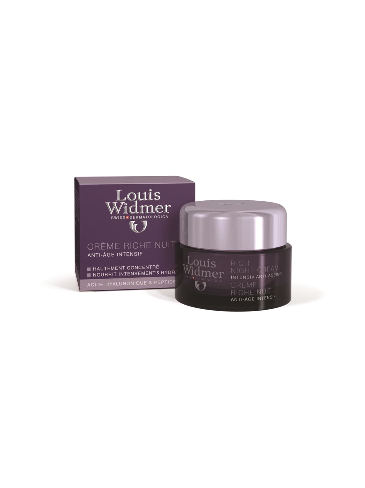 Louis widmer proderm night cream -yövoide, hajusteeton, 50 ml