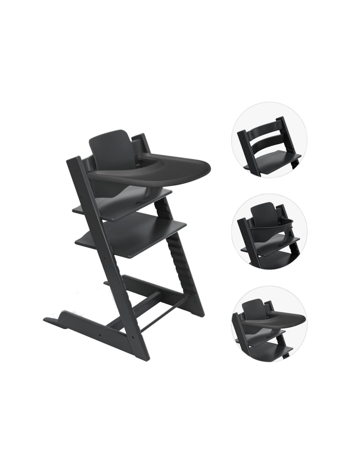 Stokke tripp trapp syöttötuoli bundle tarjottimella