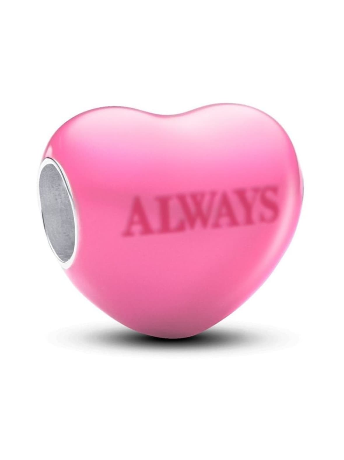 Väriä vaihtava piilotettu viesti -sydänhela heart sterling silver charm with color changing red enamel sterling silver enamel  red 793087c01