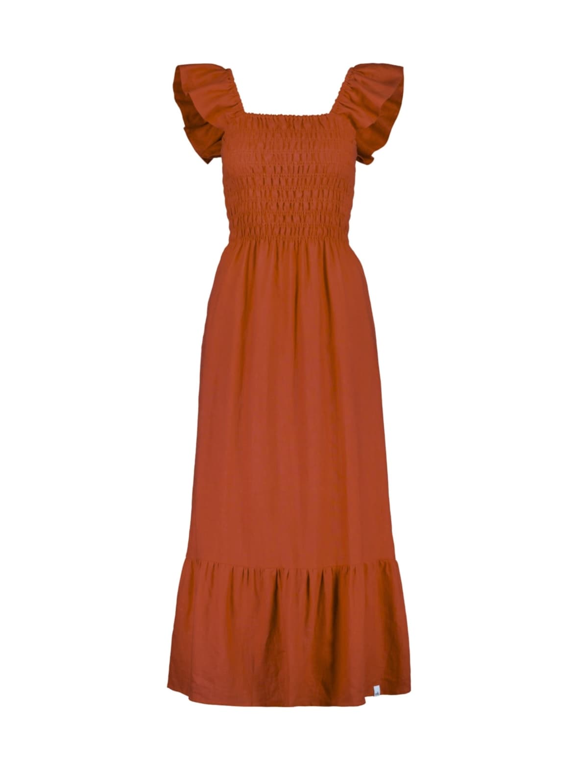 Bianca dress, burnt orange