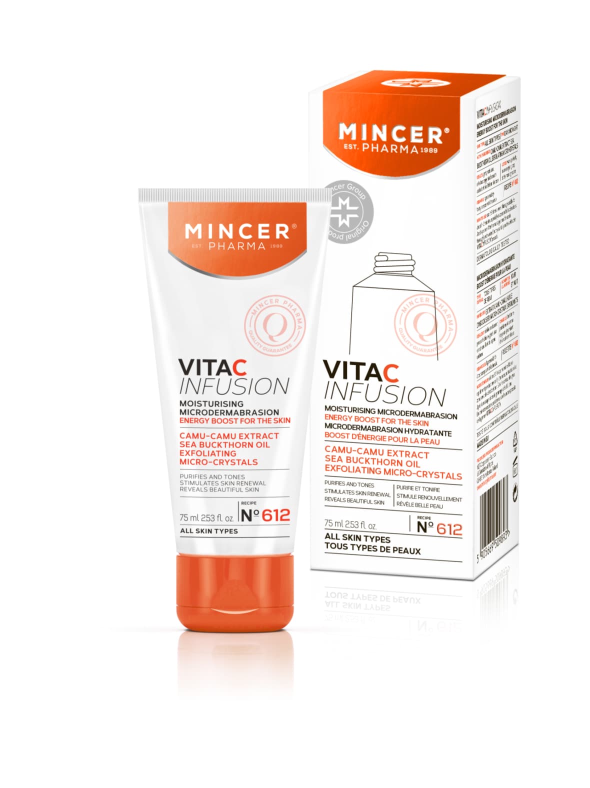 Vitac moisturising microdermabrasion -kasvokuorinta 75ml