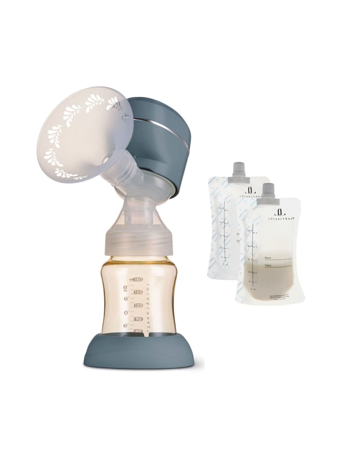 Lola & lykke rintapumppu ja maidonsäilytyspussit 10kpl