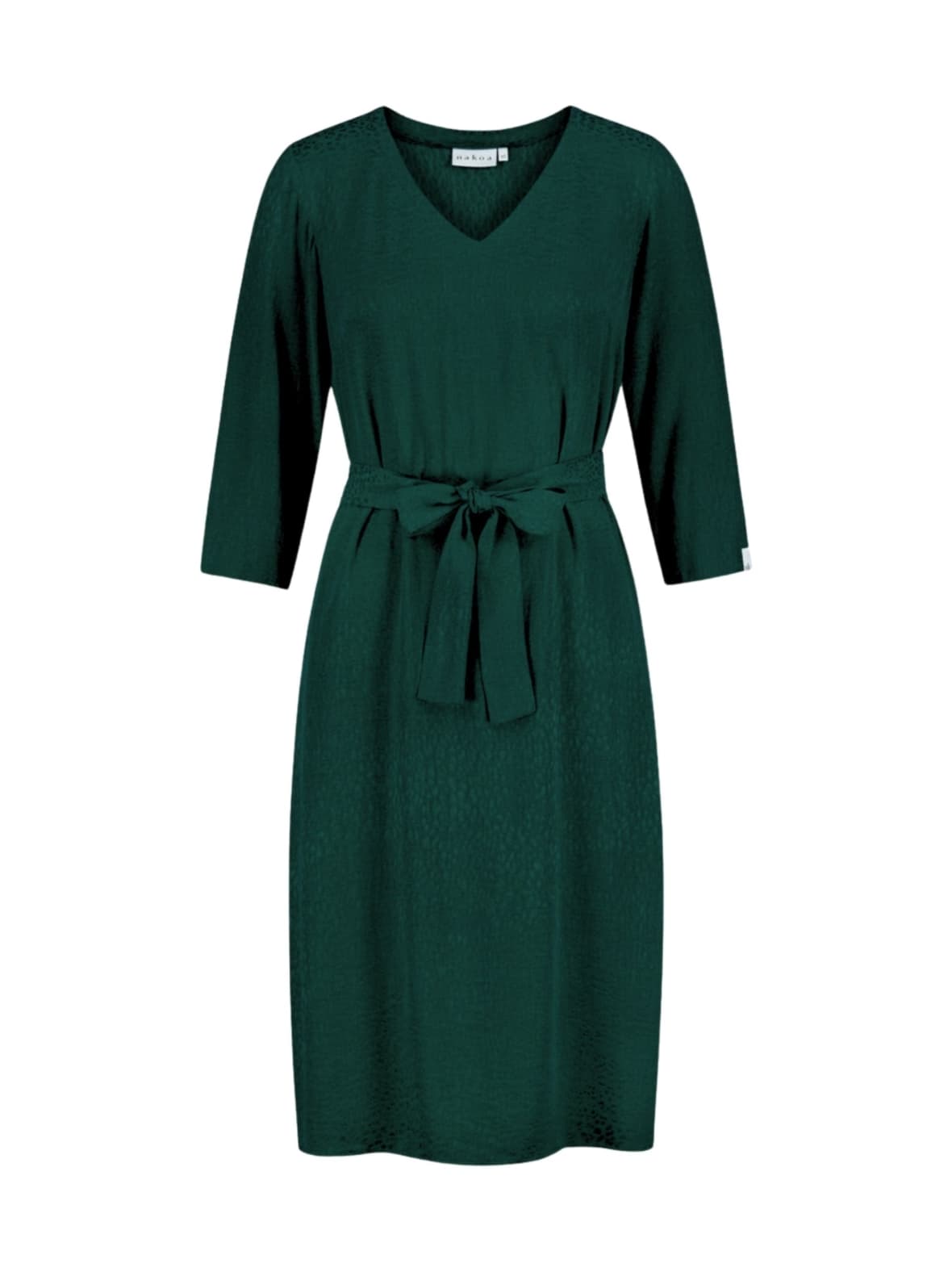Vera dress, emerald