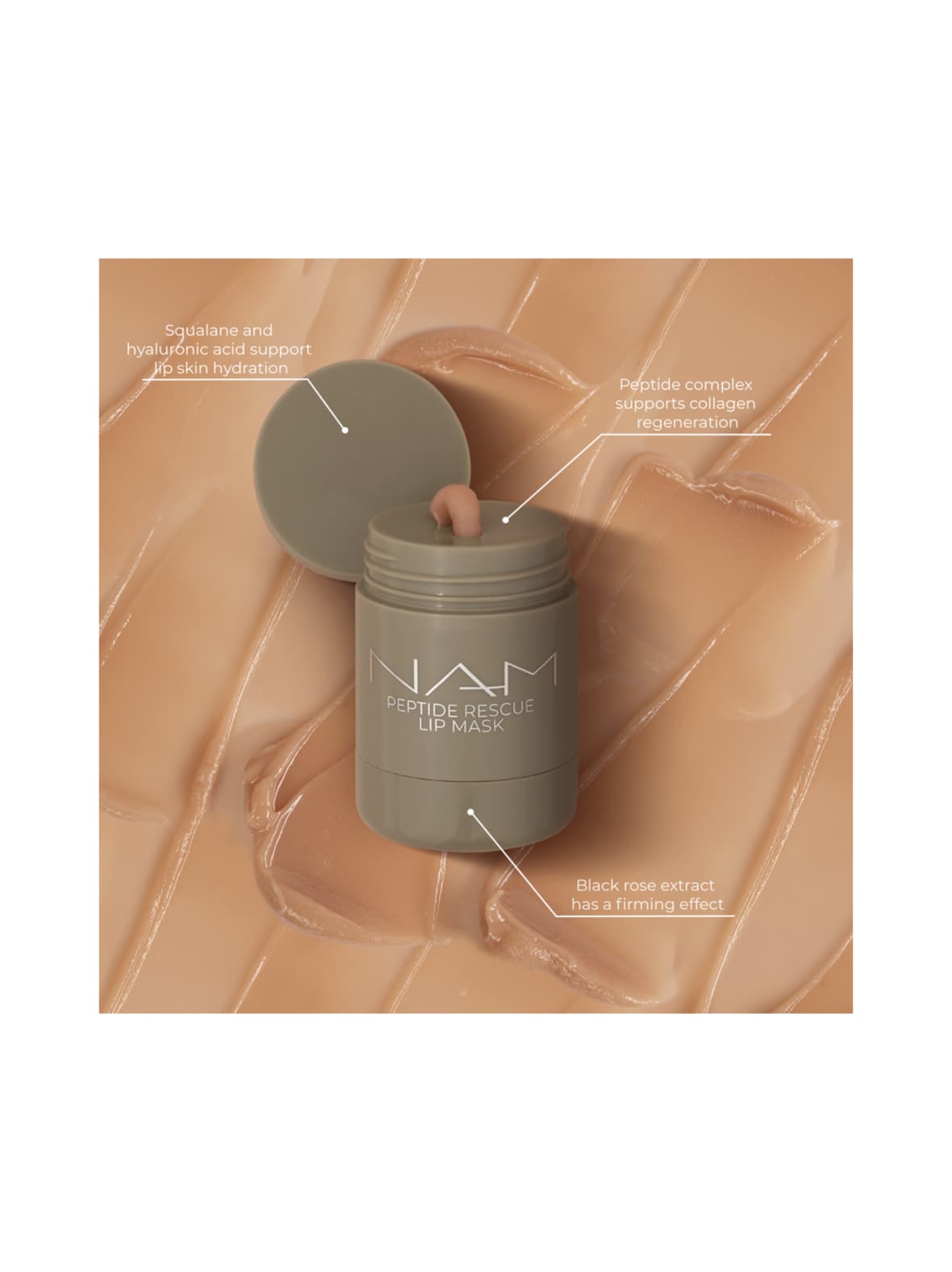Peptide resque lip mask -peptidihuulinaamio 10g