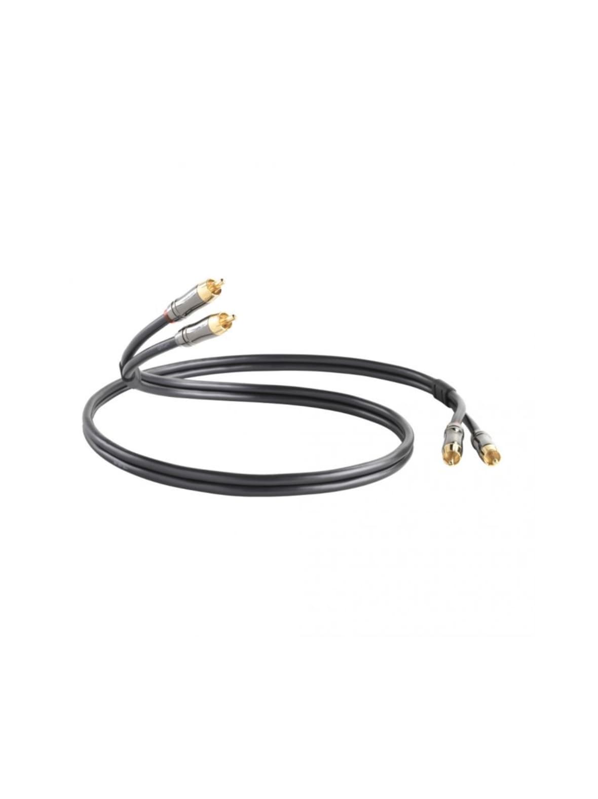 Qed performance audio graphite 2rca-2rca, 3m