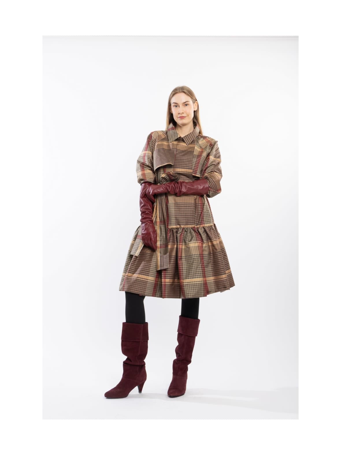 Silkki takkimekko, ruutu