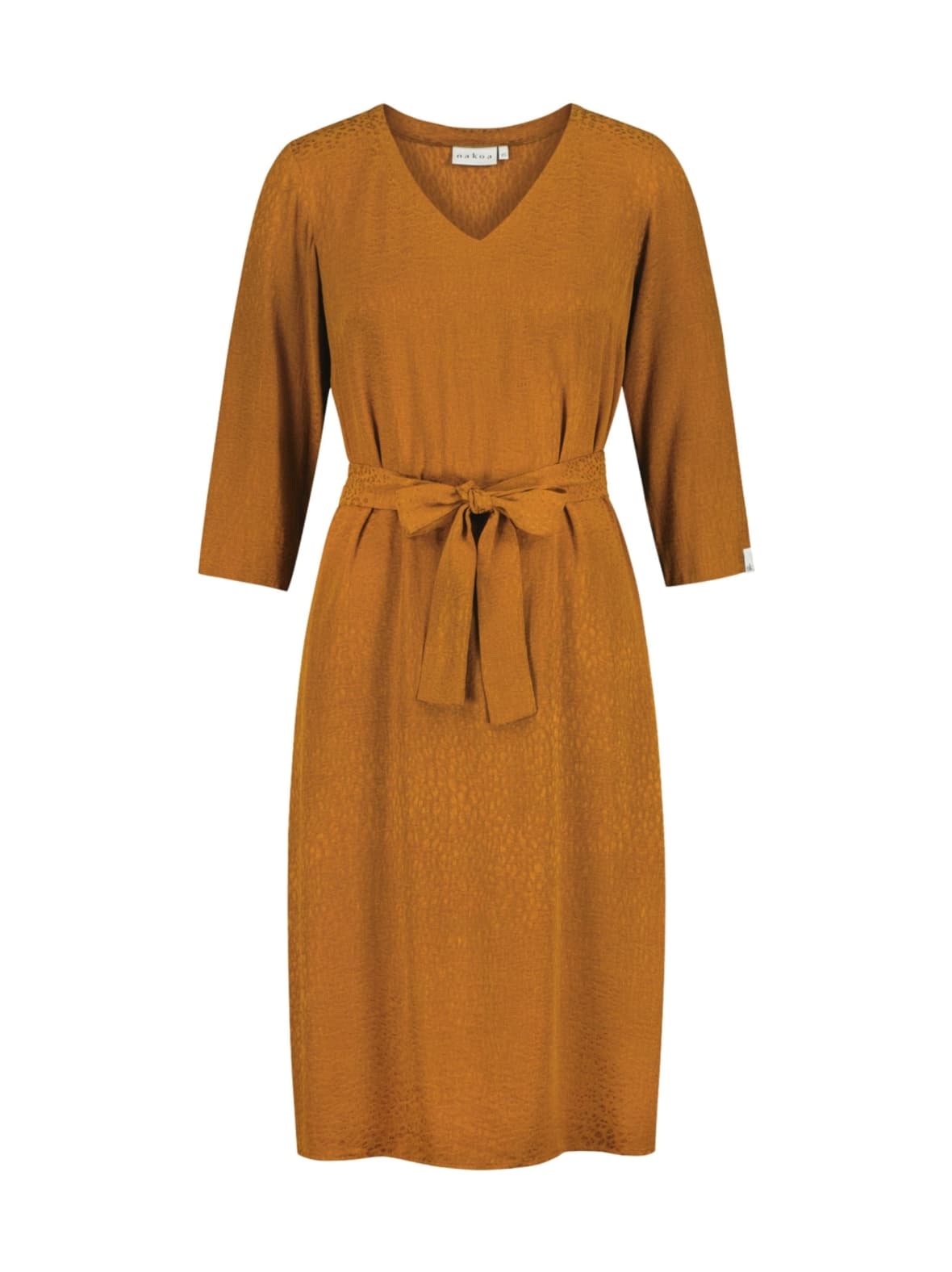 Vera dress, golden leo