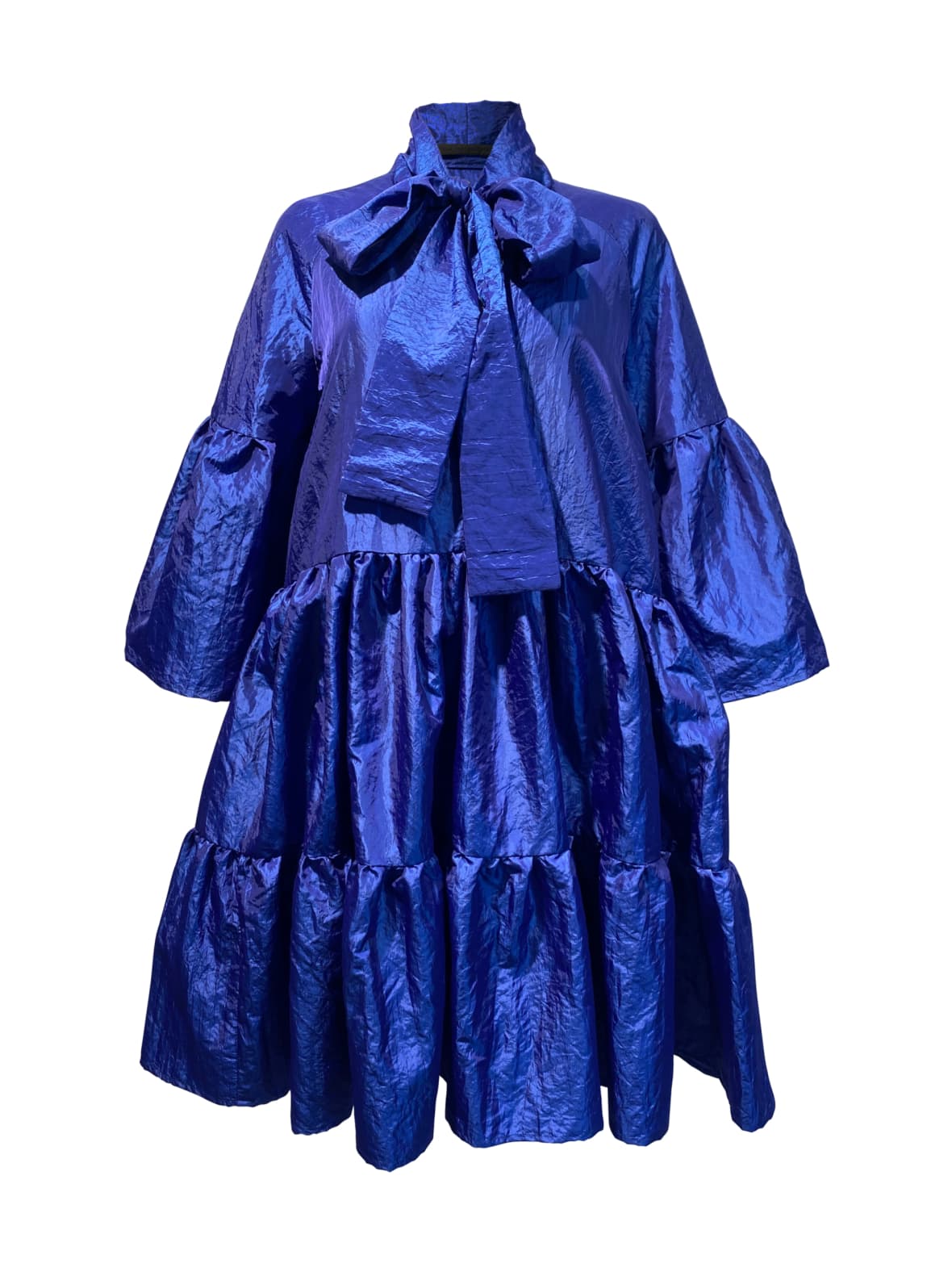 Lush- mekko rusettikauluksella, sininen