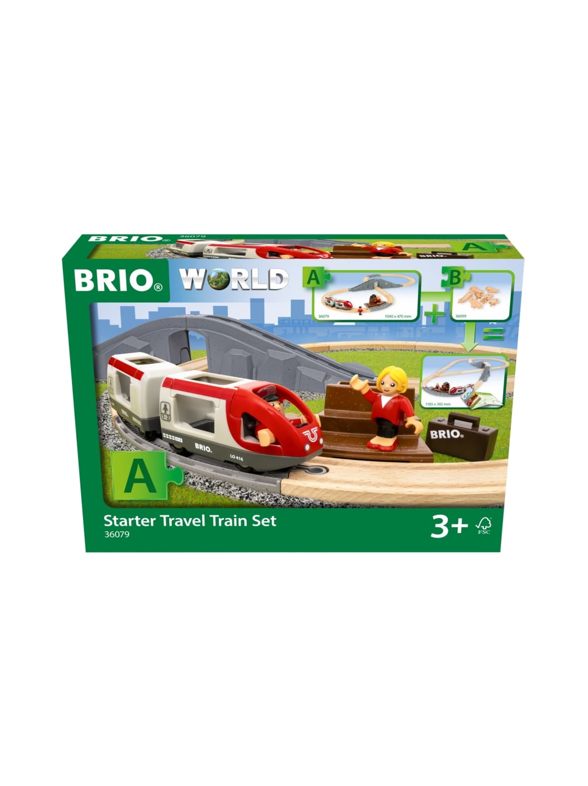 Brio world henkilöjunasetti aloituspakkaus