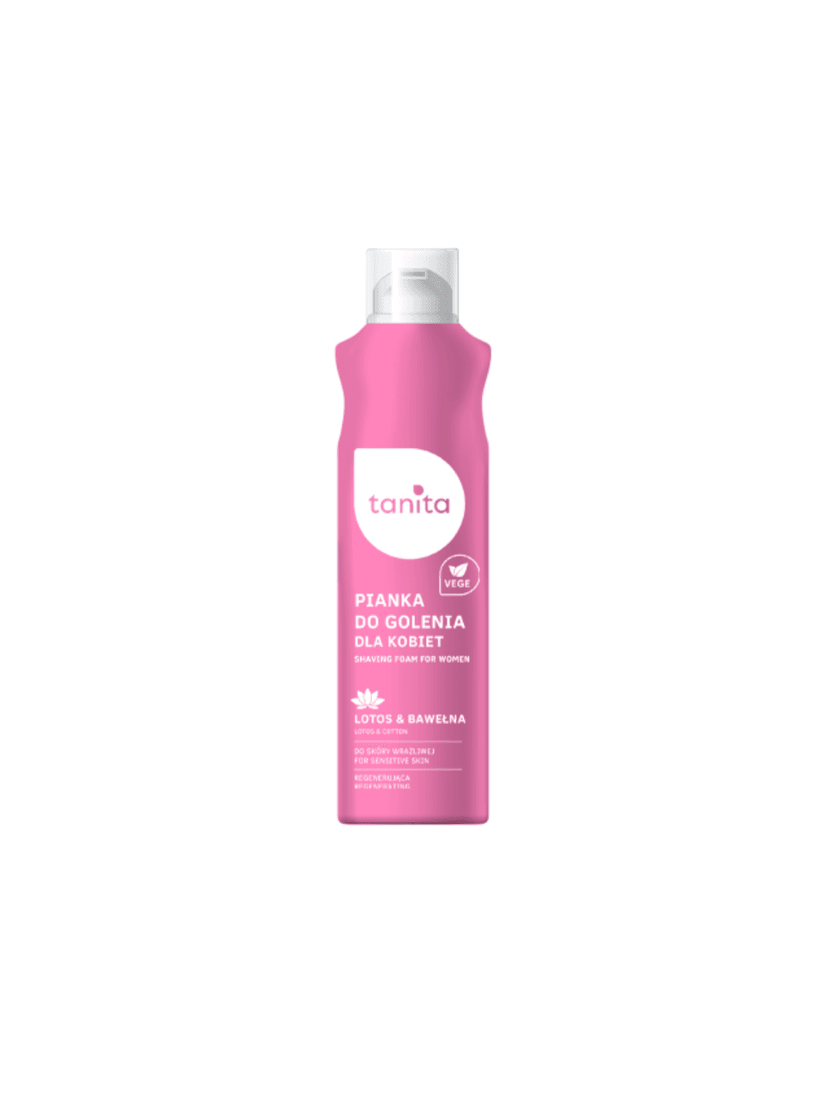 Shaving gel for women lotus&cotton -ihokarvanajovaahto 200ml