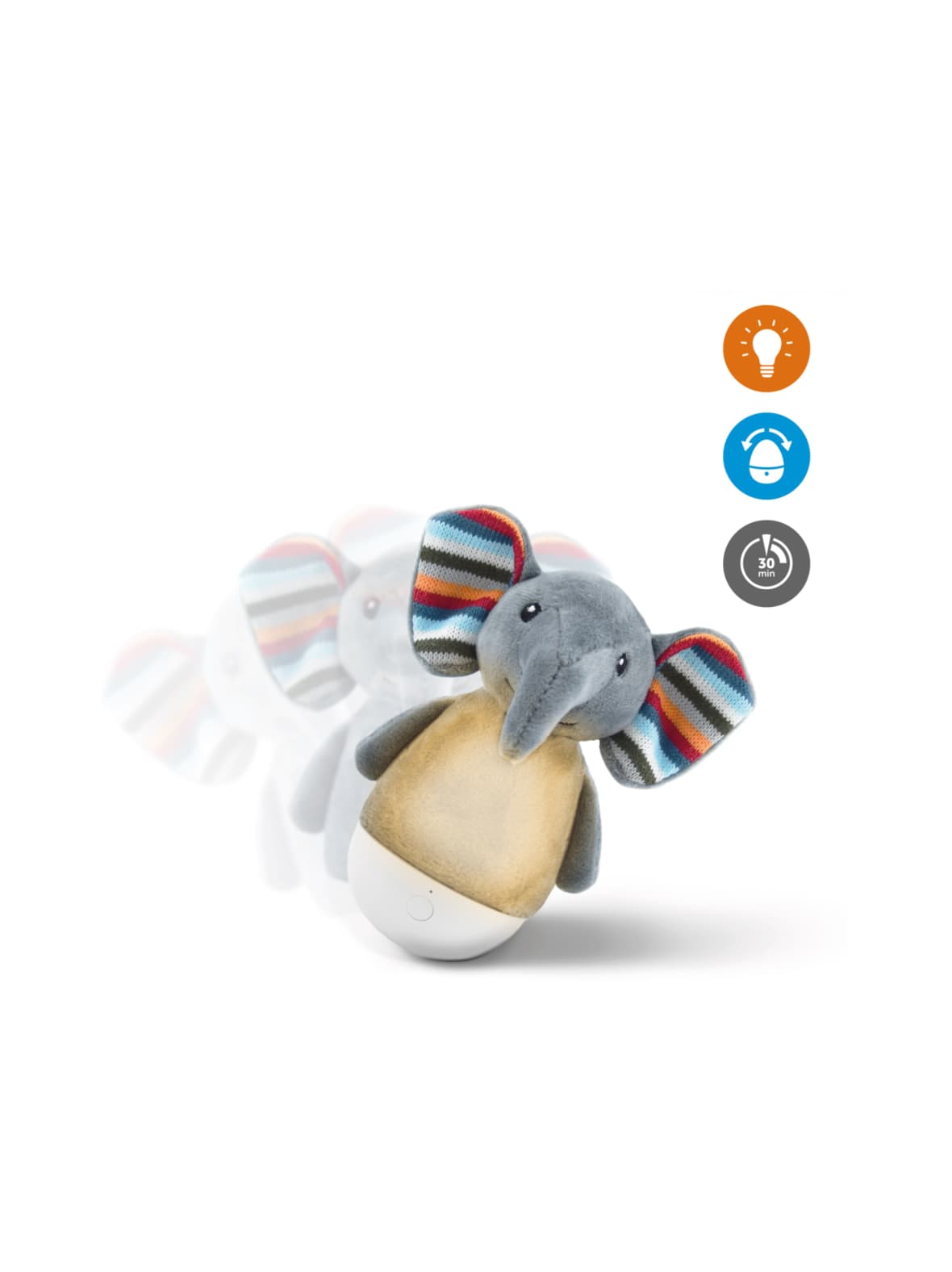 Zazu elli yövalo kosketustunnistimella