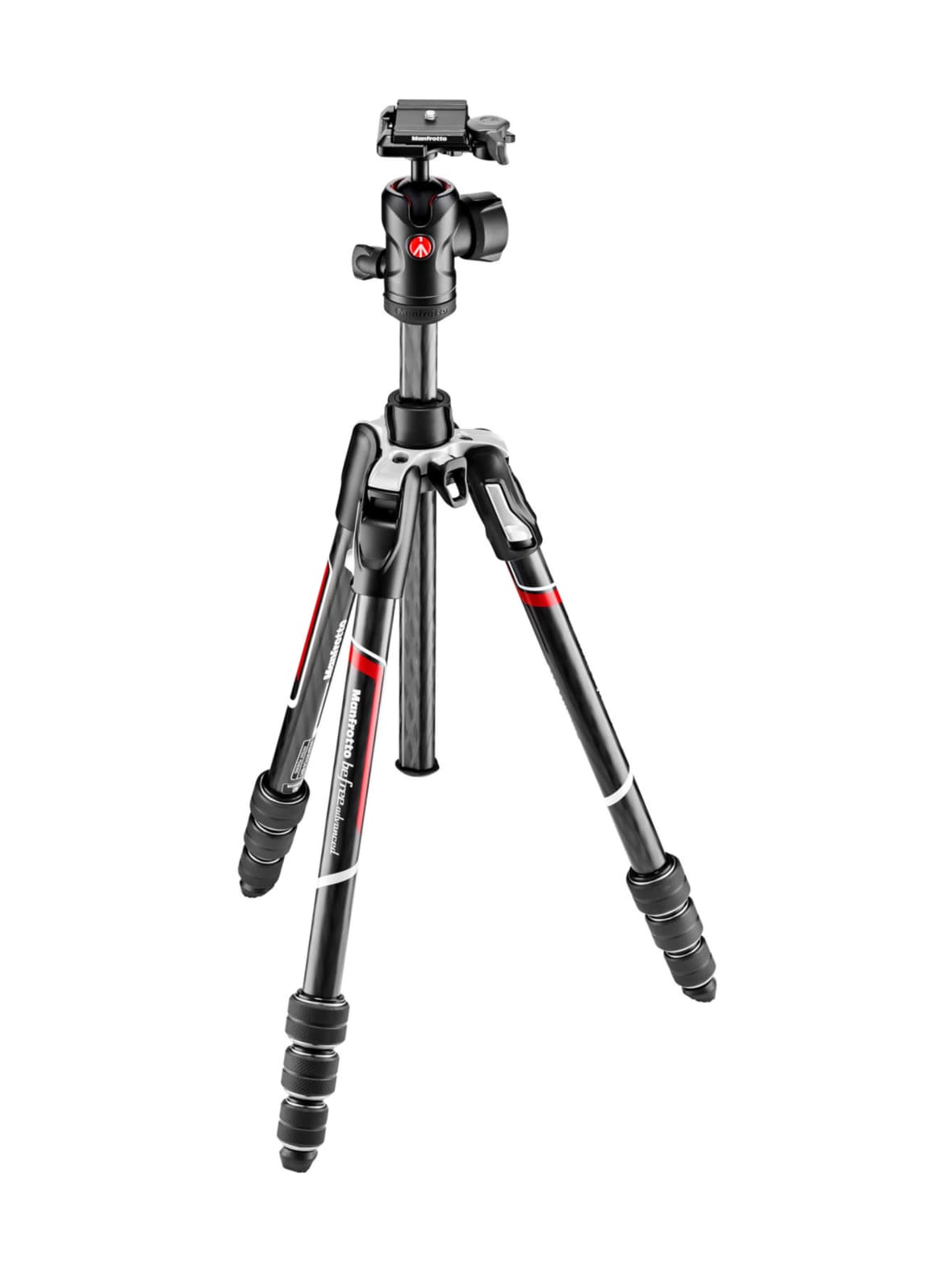 Manfrotto befree advanced twist hiilikuitujalusta + kuulapää