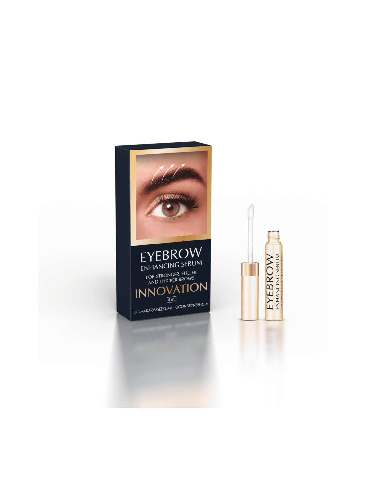 Eyebrow enhancing serum for stronger, fuller and thicker brows -kulmakarvaseerumi 4ml