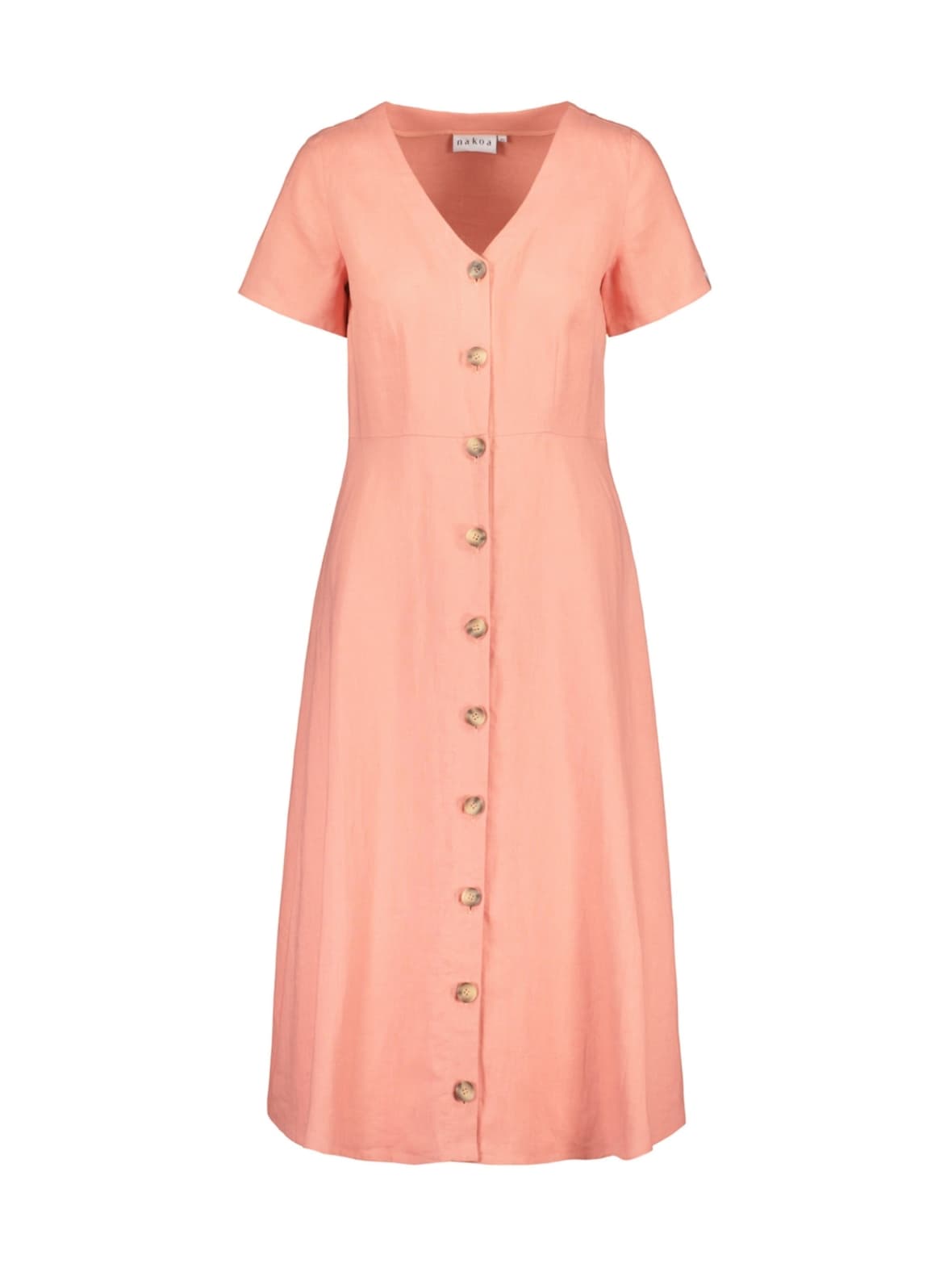 Penelope dress, papaya