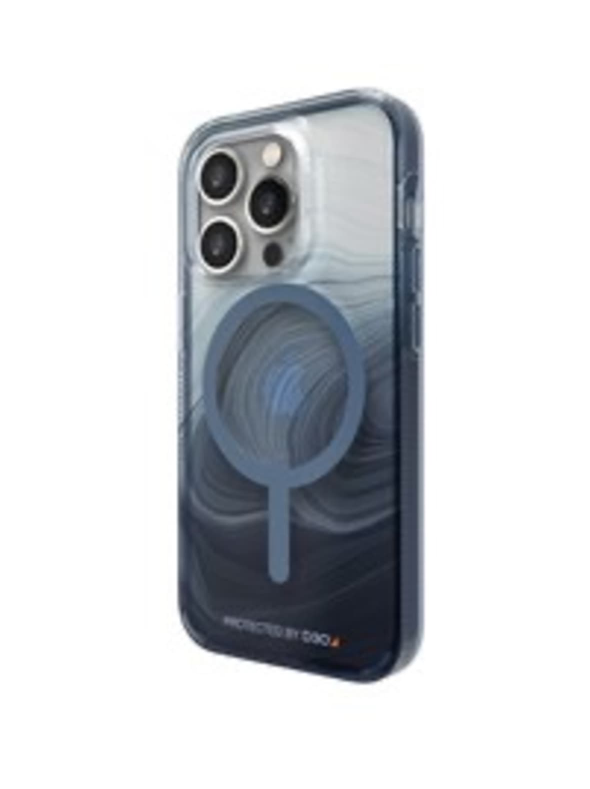 Gear4 cases milan snap apple iphone 14 pro 6.1 blue swirl