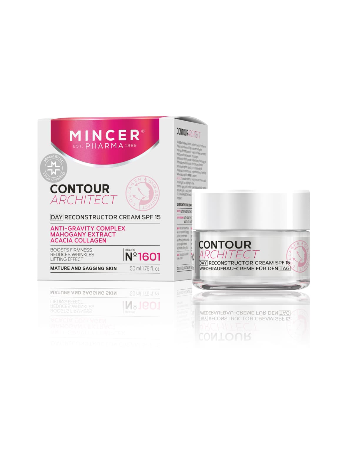 Contour architect day reconstructor cream spf15 -silottava kasvo- ja kaulavoide 50ml