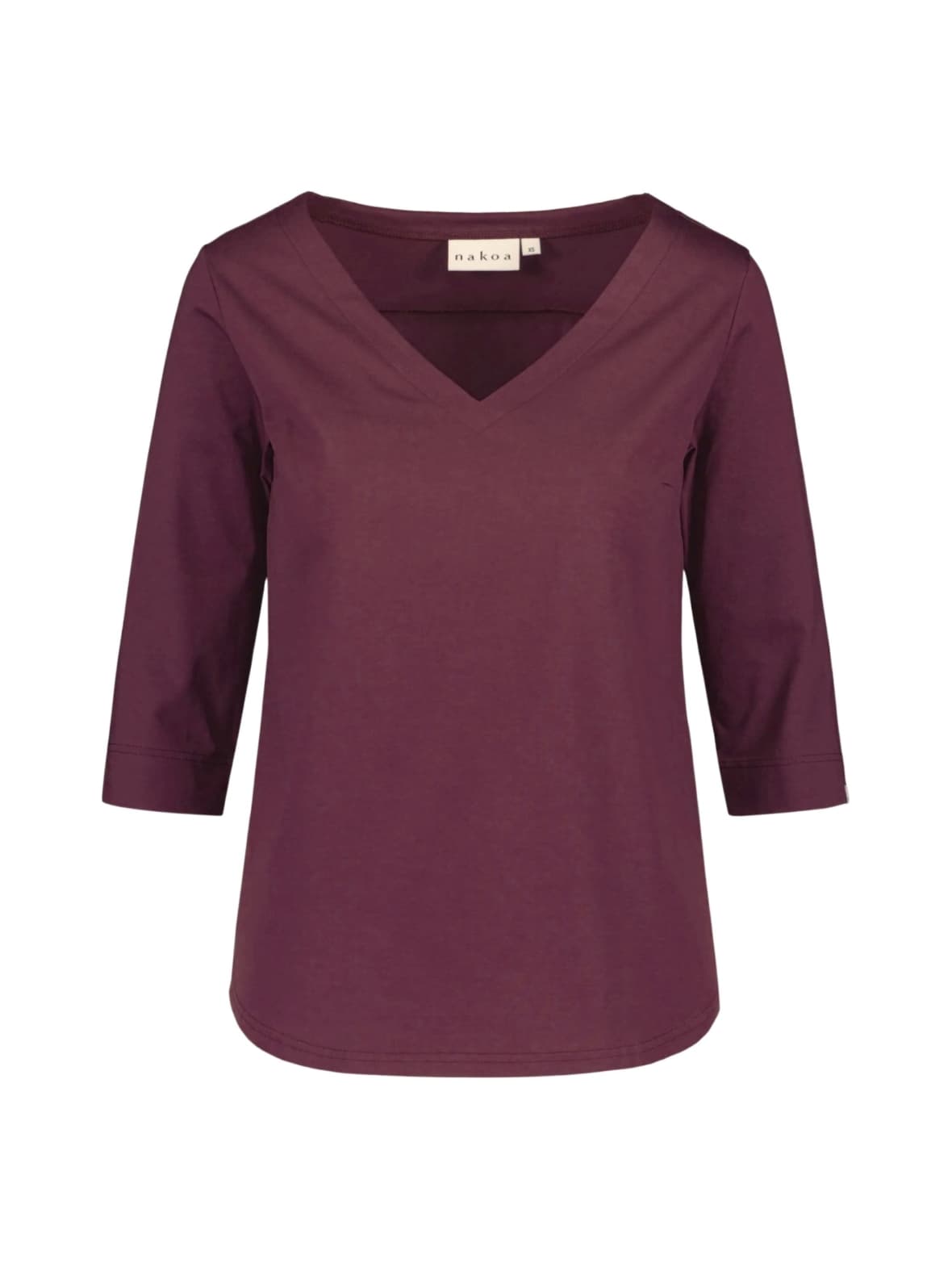 Vera blouse, burgundy