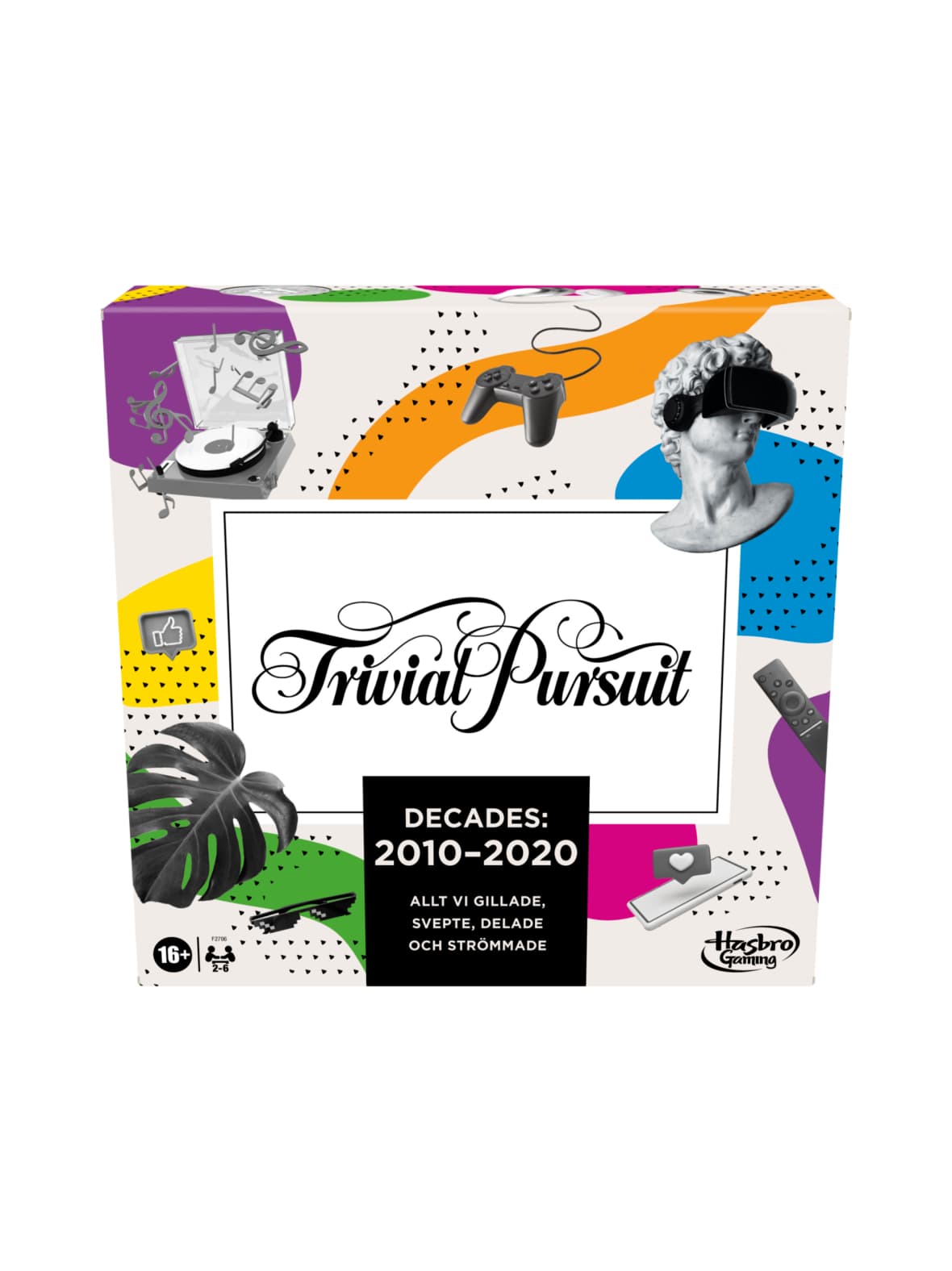 Trivial pursuit lautapeli decades 2010–2020 (ruotsinkielinen)