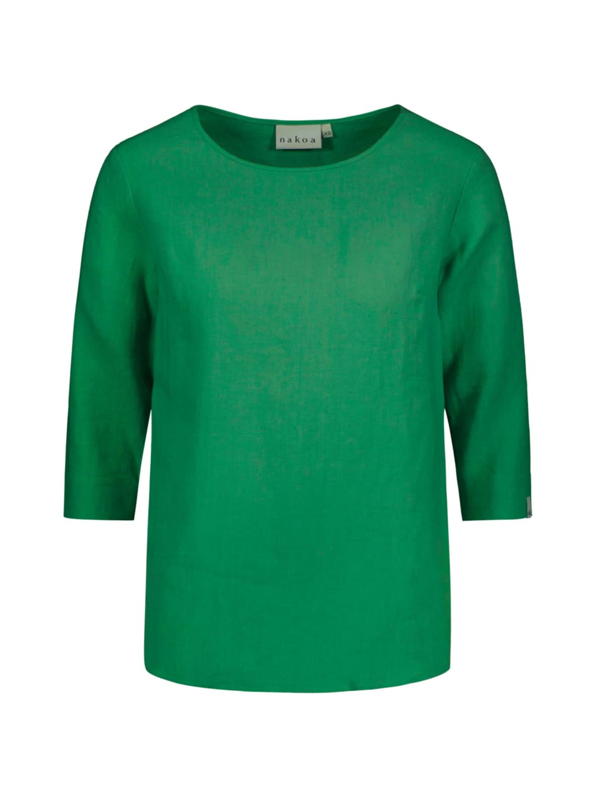 Classic linen blouse pellavapaita, holly green