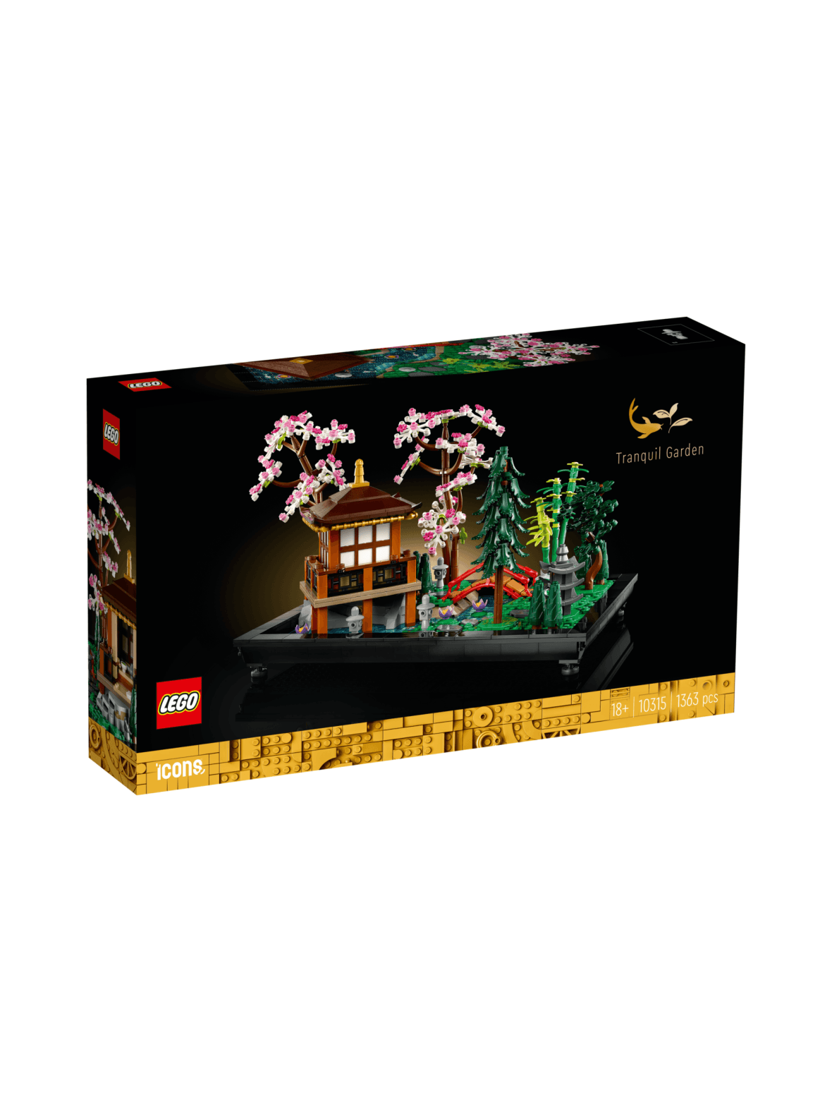 Lego icons rauhallinen puutarha 10315